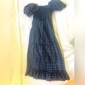 BRAND NEW! Grace Holiday Isla dress  - Navy plaid